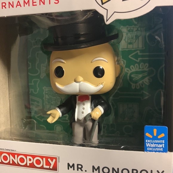 Hallmark Ornaments - Mr Monopoly Funko Pop - Picture 4 of 4